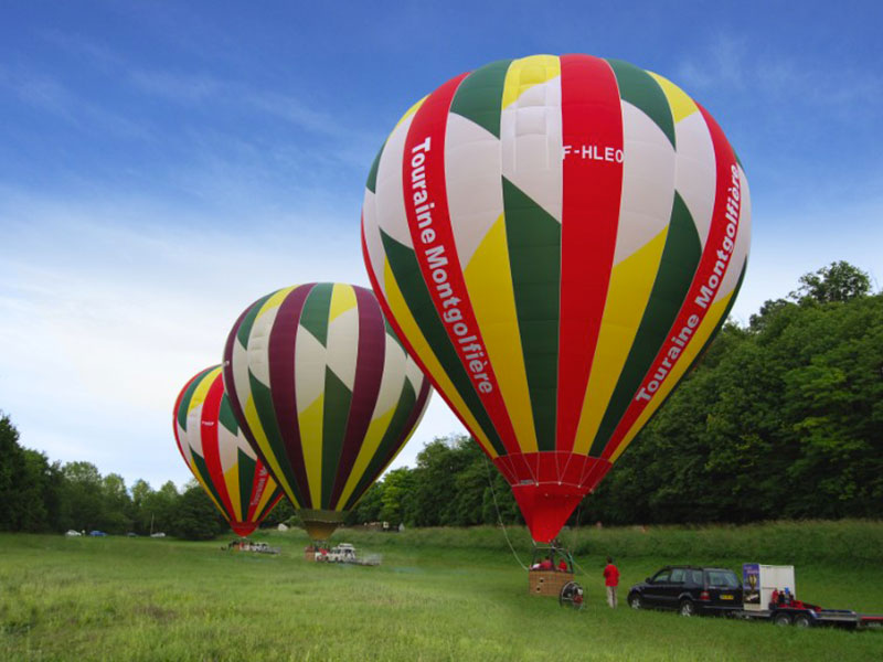 Vol en montgolfiere